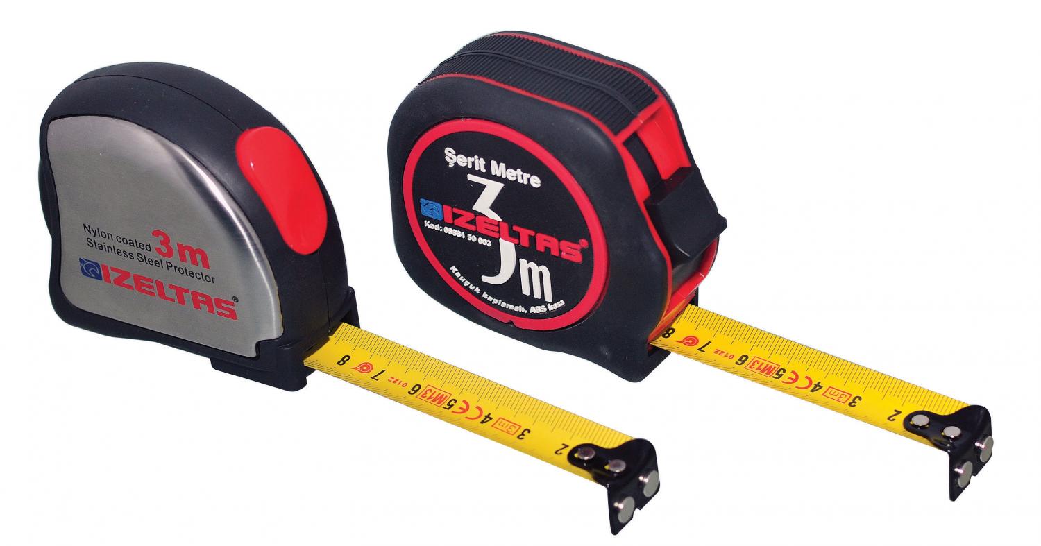  Plastik, Krom Şerit Metre